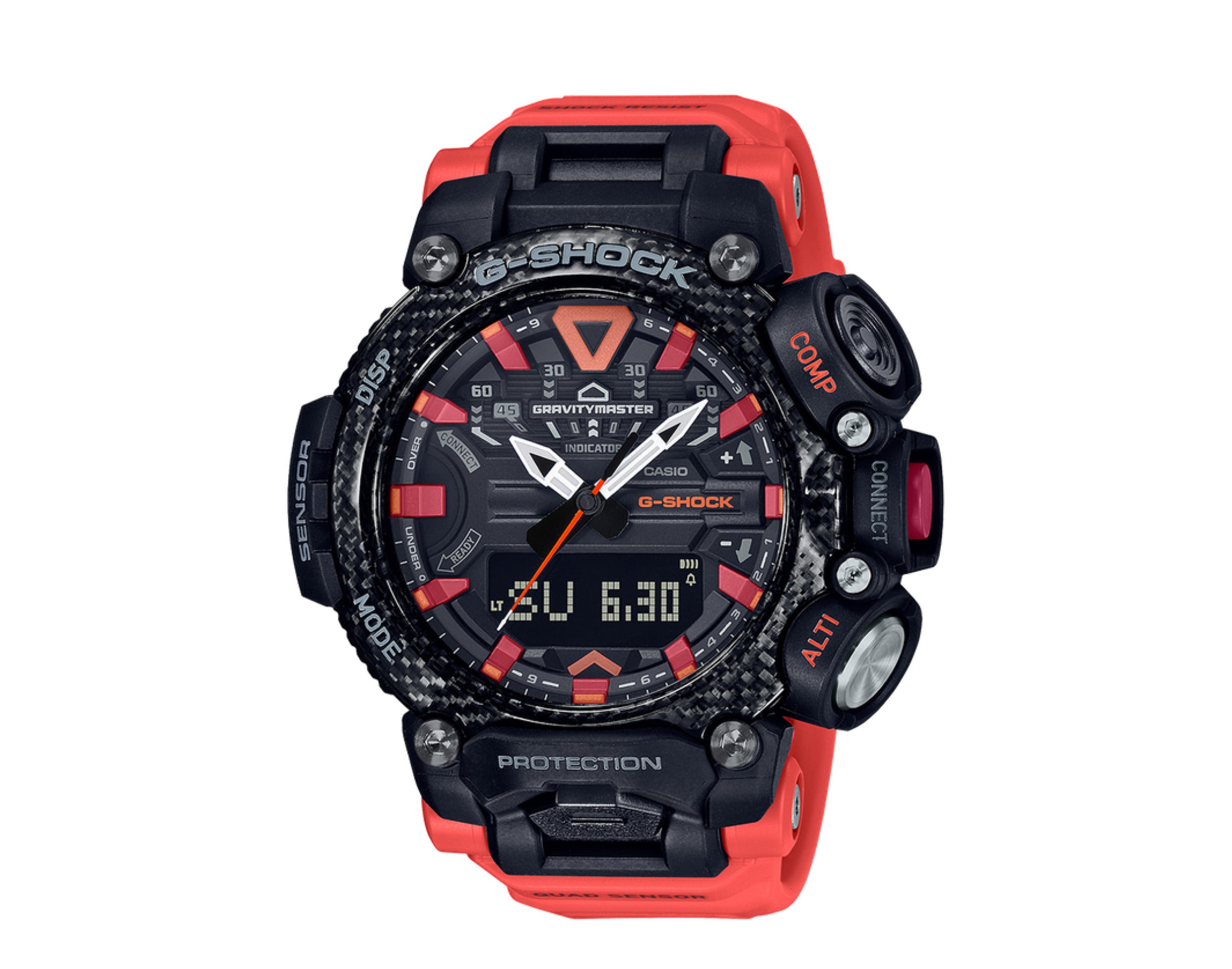 Casio G-Shock GRB200 GRAVITYMASTER Analog-Digital Resin Watch