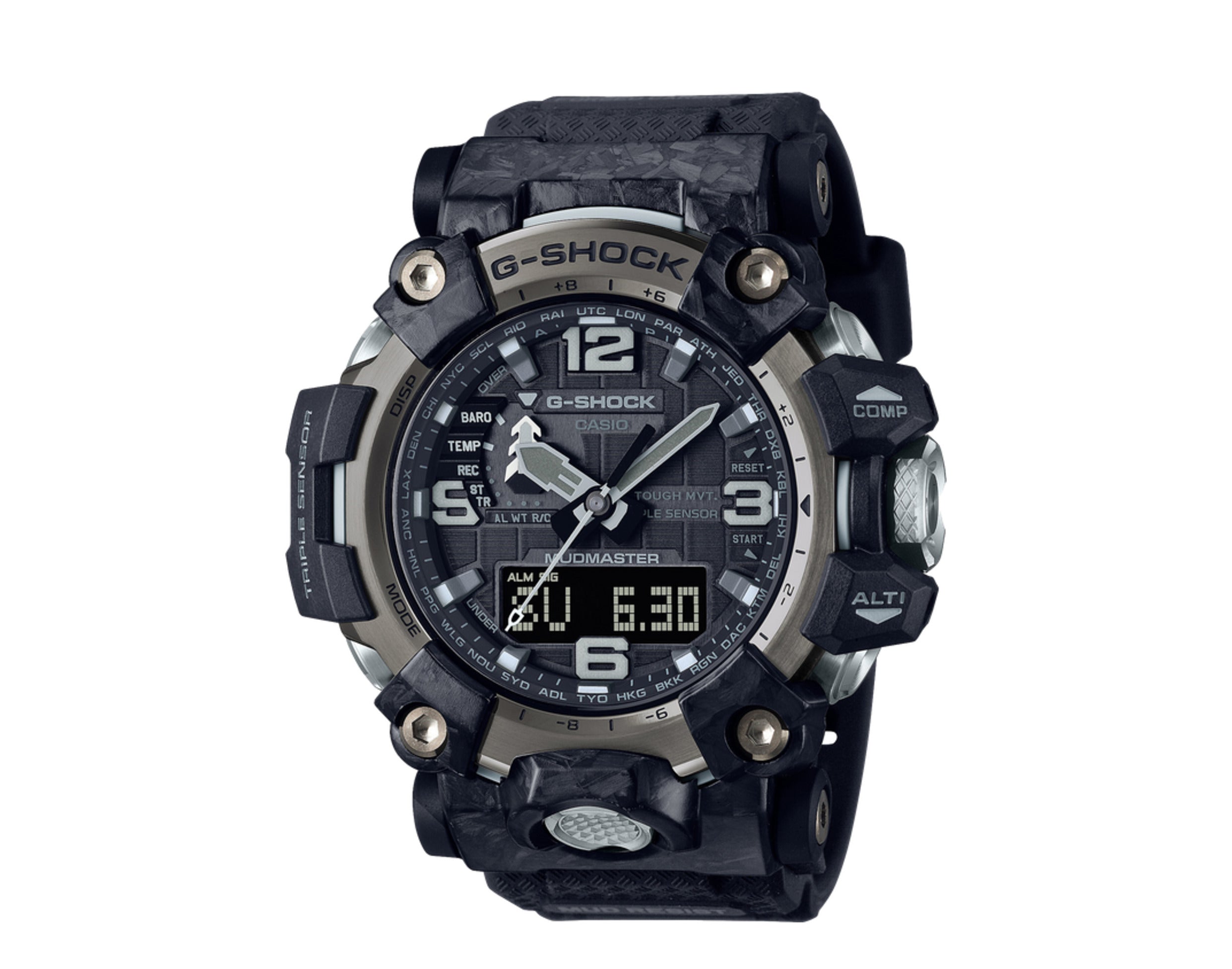 Casio G-Shock GWG2000 MudMaster Analog-Digital Resin Men's Watch