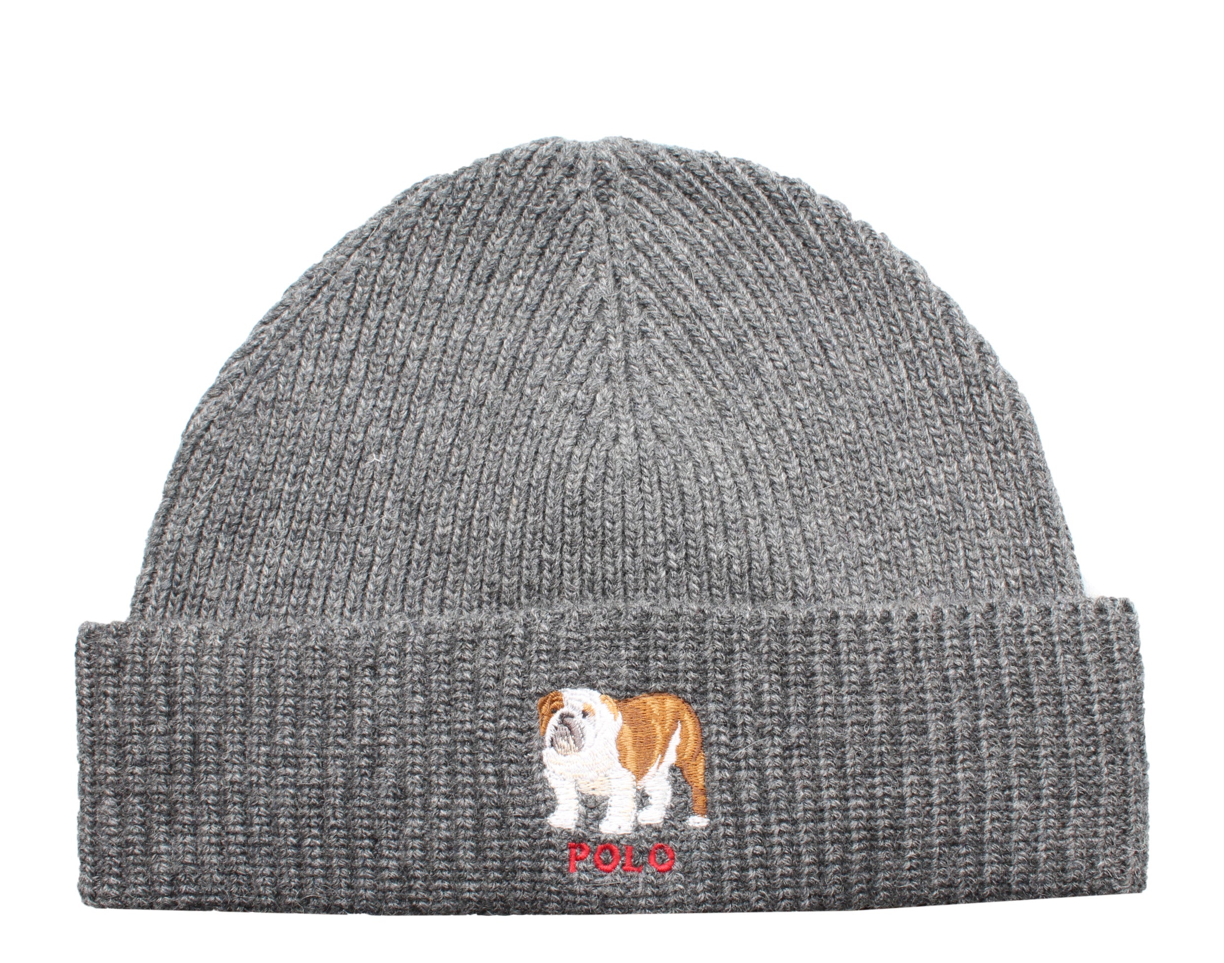 Polo Ralph Lauren English Bulldog Knit Cuffed Hat – NYCMode