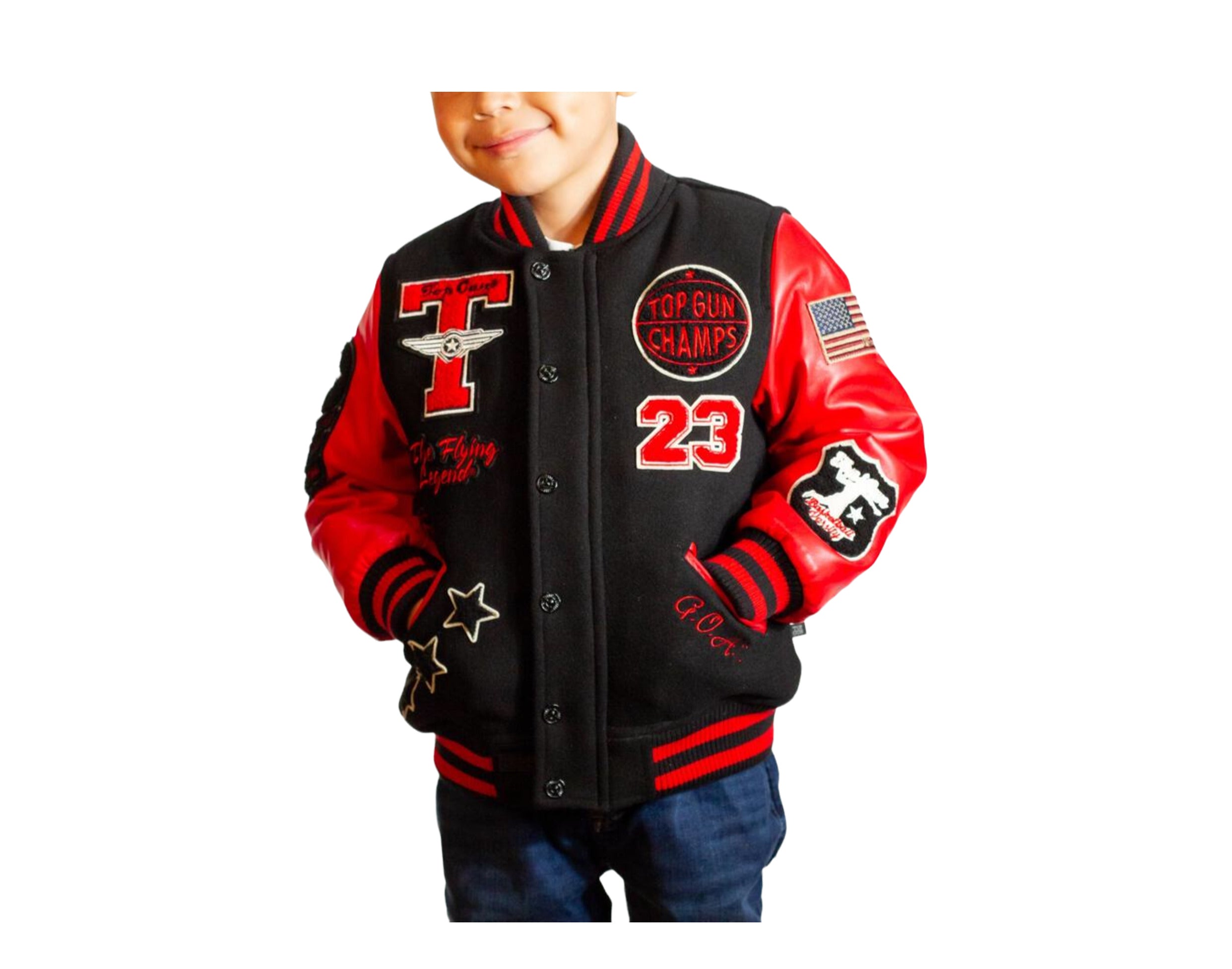 Top Gun Leopard Varsity Men's Jacket – NYCMode