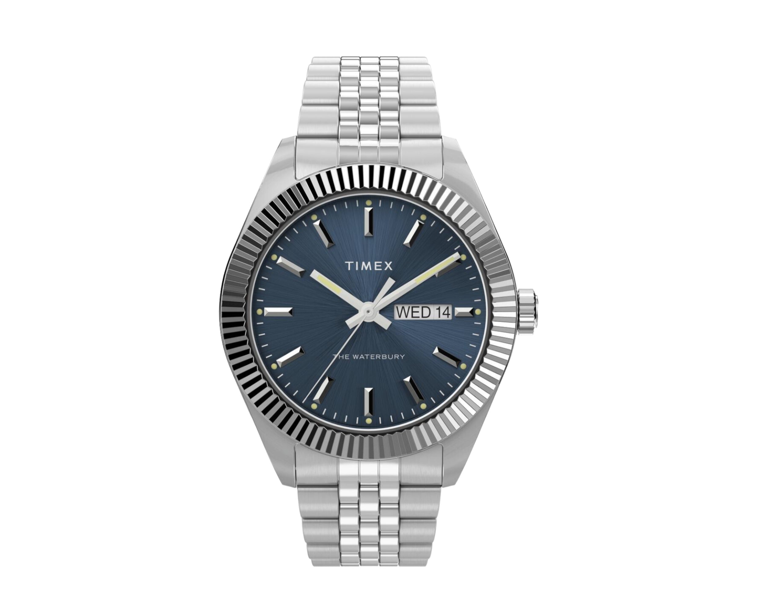 Timex Waterbury Legacy 41mm Stainless Steel Bracelet Watch – NYCMode