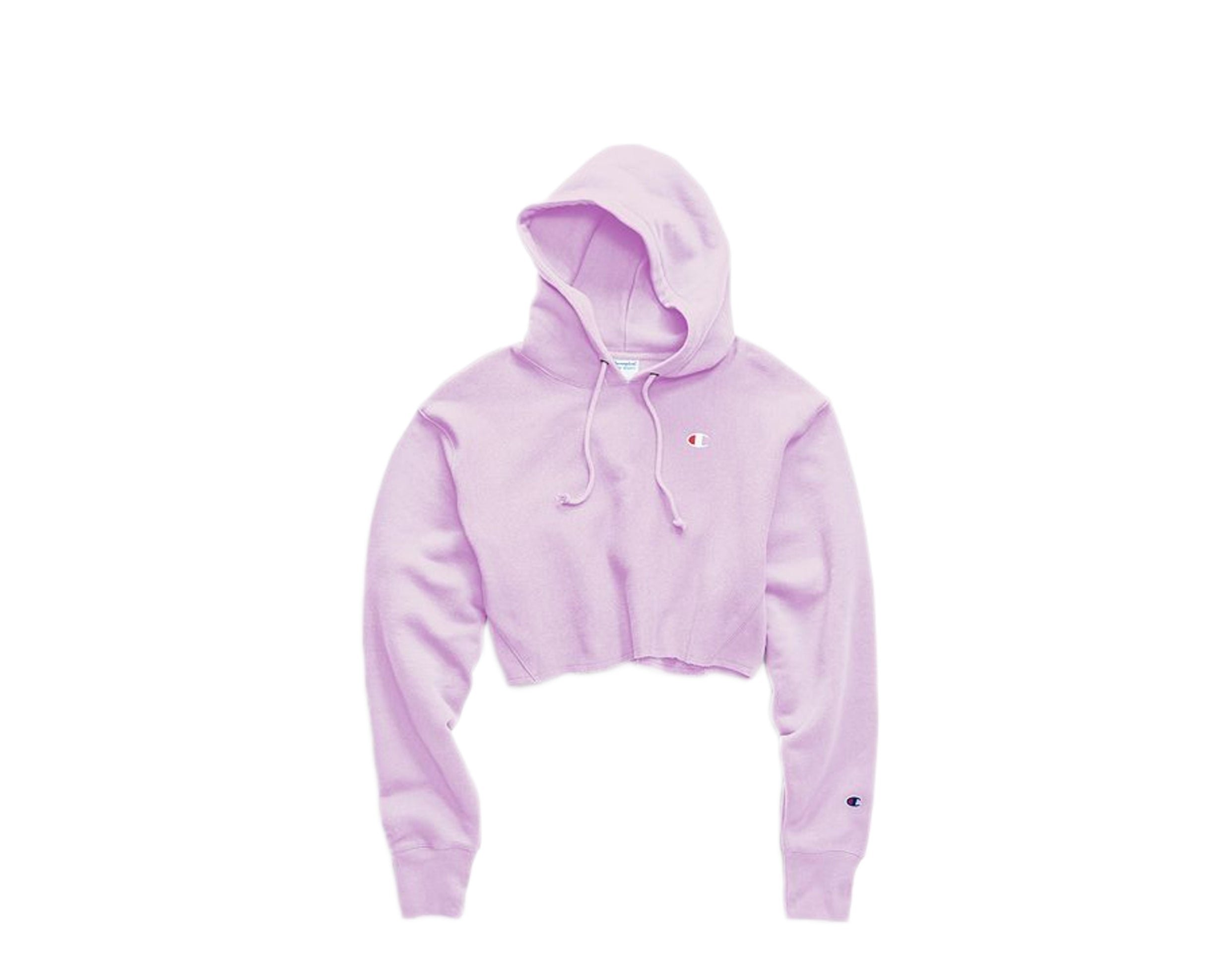 Champion C-Life Reverse Weave Cropped Cut Off Women's Hoodie