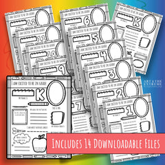 Back to school free printable link. 14 back to school info pages to fill our with your child over the years! Download from the Art 2 the Extreme Google Drive. Thank you for learning about Clear the list and supporting teachers Amazon wish lists!