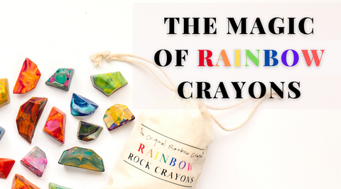 Rainbow crayon magic - Kids Craft Ideas, Arts and Crafts for Kids , Kids Gift Ideas