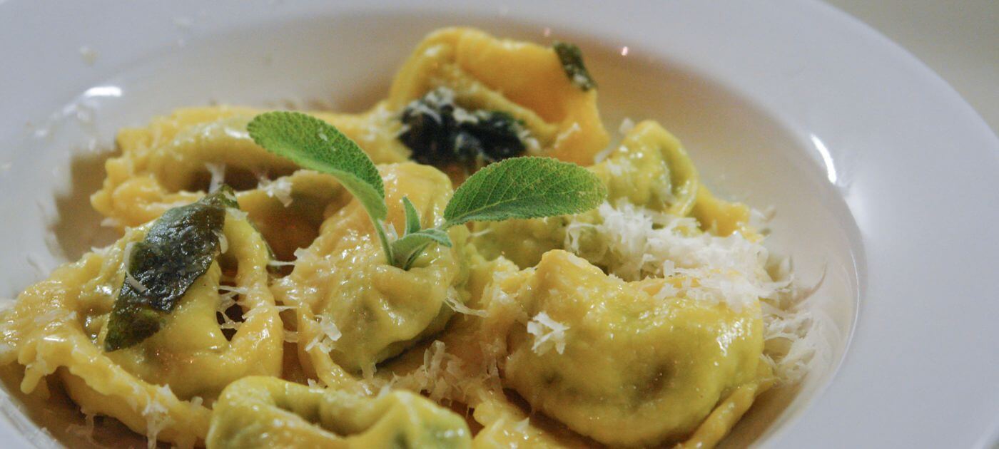 Tortelloni Butter and sage