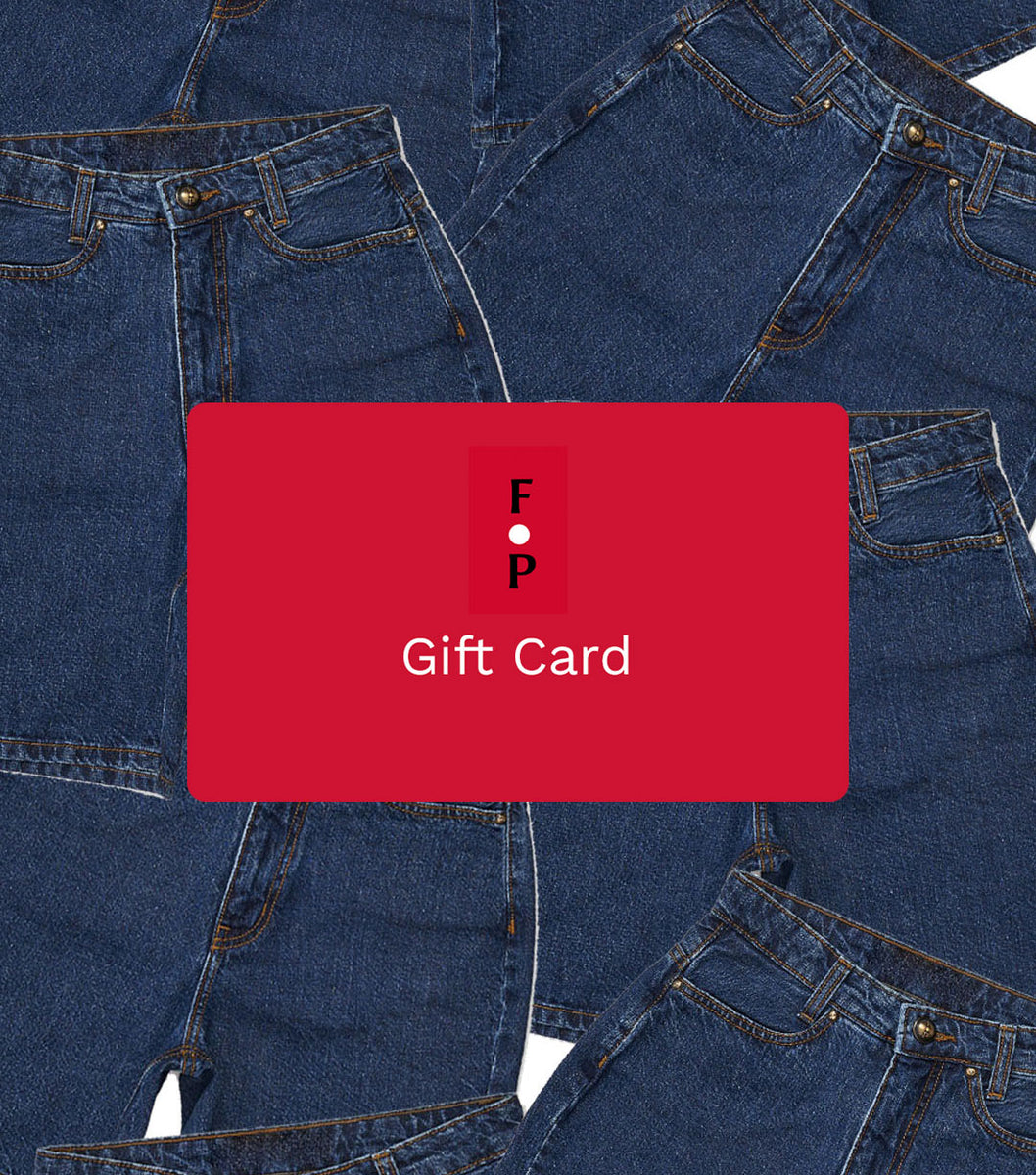 Gift Card $ – $ – First Principles Denim