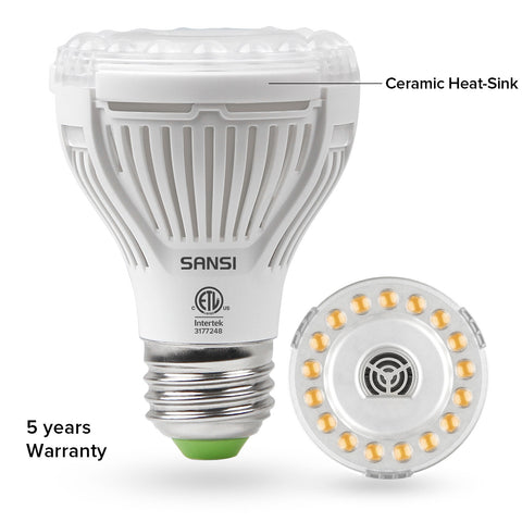 SANSI led grow bulb with ceramic Radiator