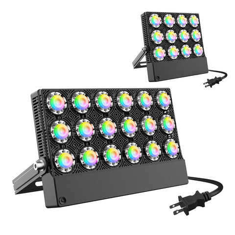 100W RGB led flood light