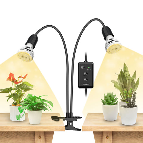 clip-on led grow lamps with timer