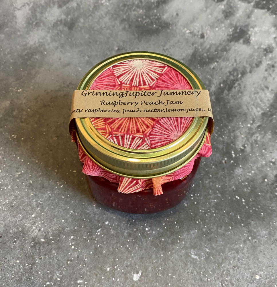 4 oz Raspberry Peach Jam