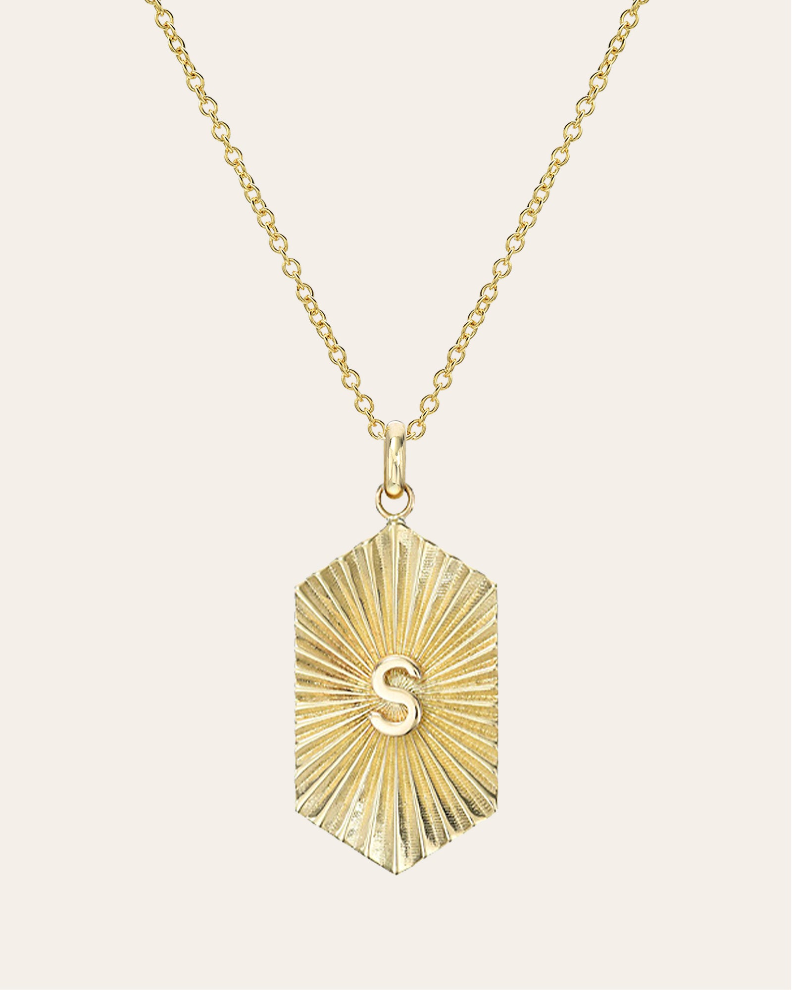 14k Gold Lock Necklace – Leandra Hill