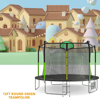 12ft safe trampoline