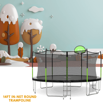 14ft garden trampoline