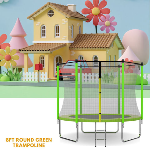 8ft trampoline for garden