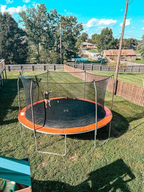 netted trampoline