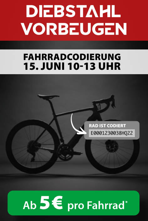 Fahrradcodierungsaktion Pinneberg