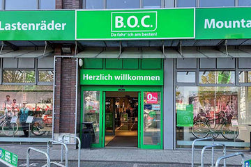 Haupteingang Filiale B.O.C. Hamburg-Wandsbek