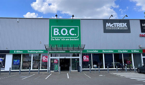 Haupteingang Filiale B.O.C. Bremen-Brinkum