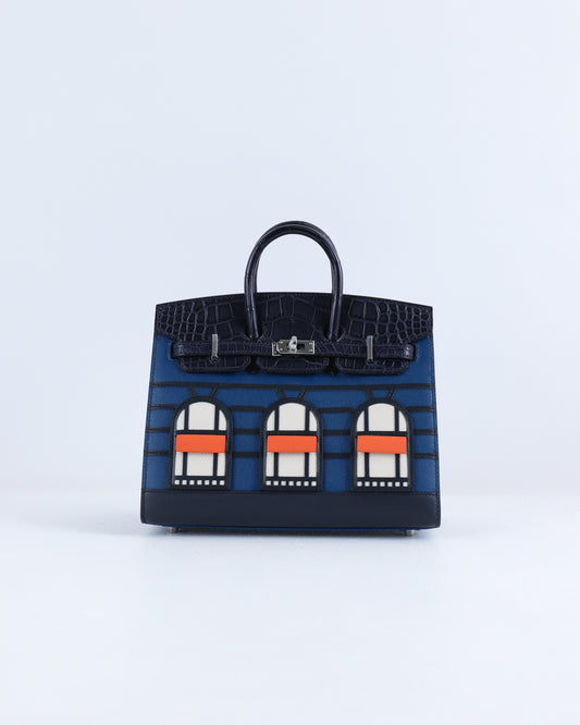 Hermès 3 en 1 Birkin 30 Gold Barenia Faubourg and Toile with Gold Hardware