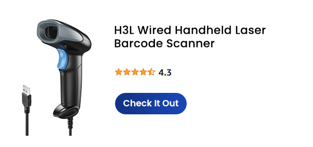 eyoyo h3l laser barcode scanner