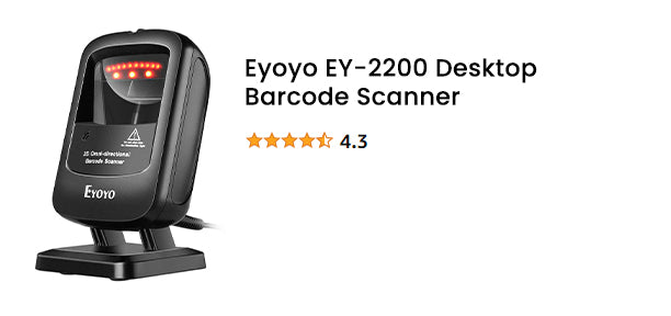 Eyoyo EY-2200 wired desktop barcode scanner