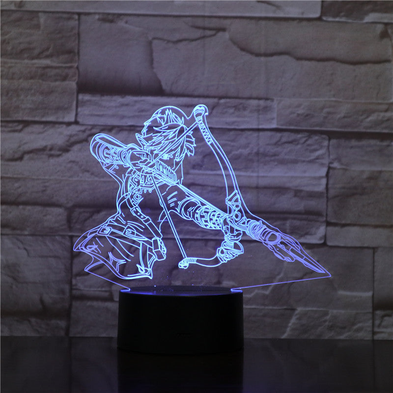 Legend of Zelda 3D ILLUSION LED LAMP
