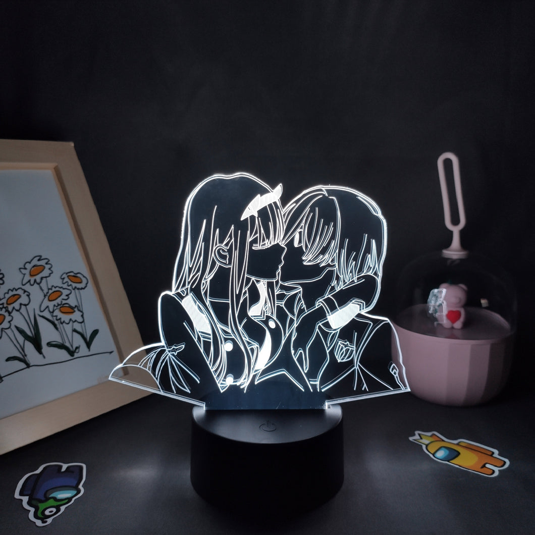 Darling In The Franxx 3D Illusion  Lamp