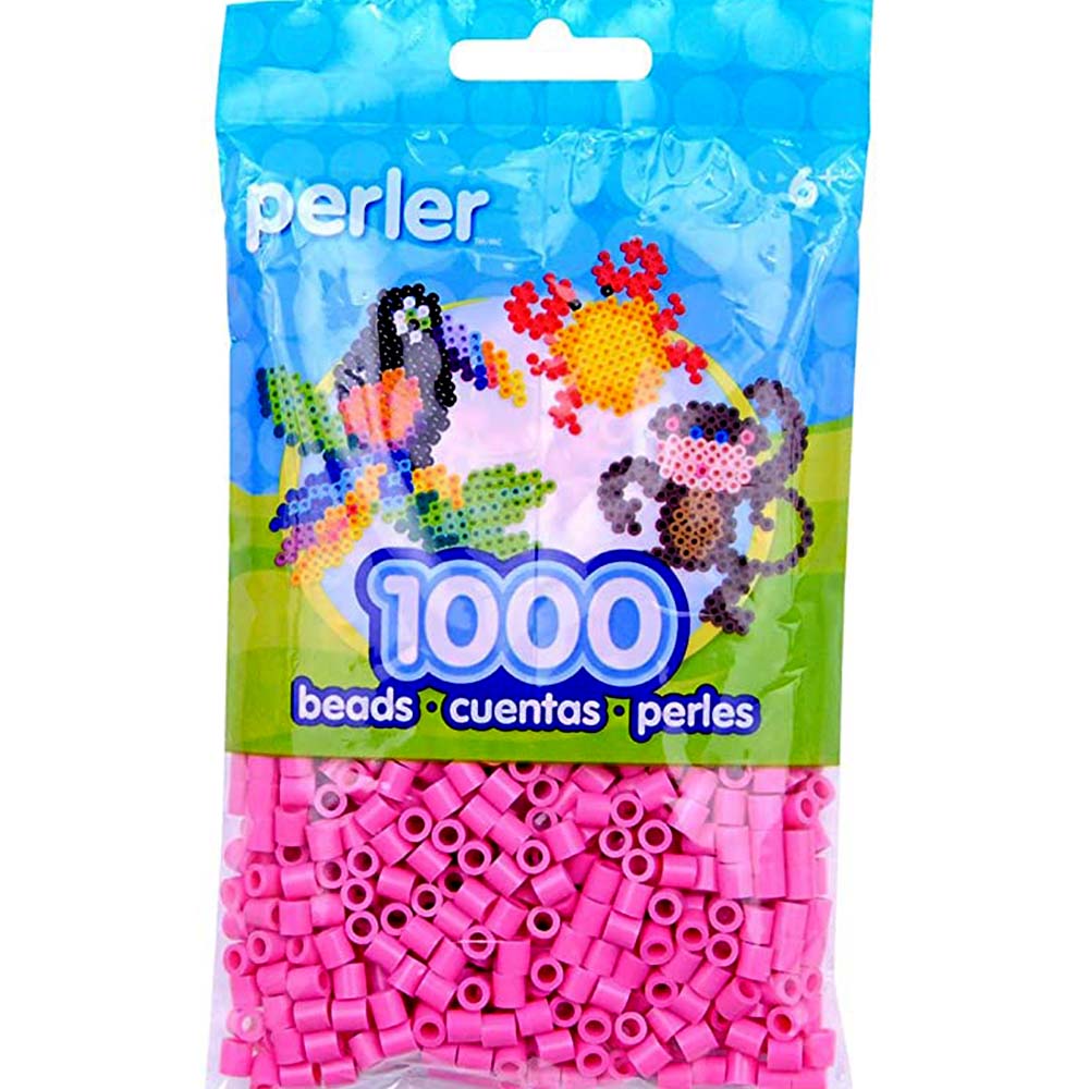 1000 Perler Standard Bubblegum