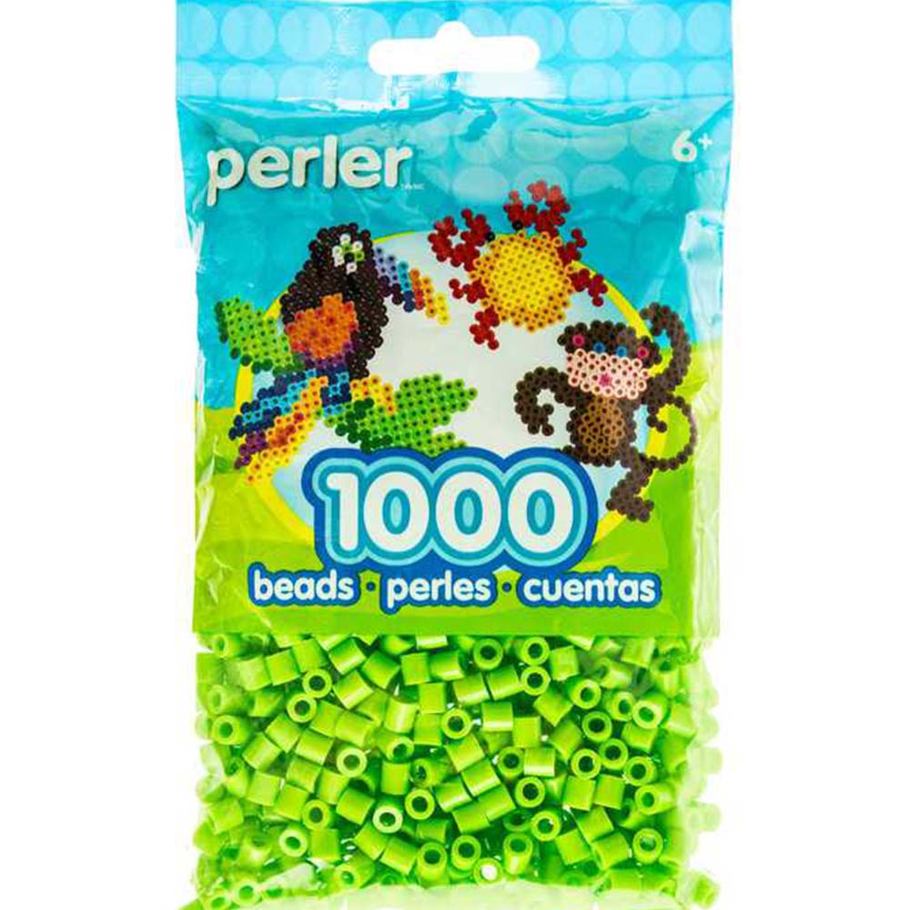 Perler Fuse Beads For Crafts, Sour Apple