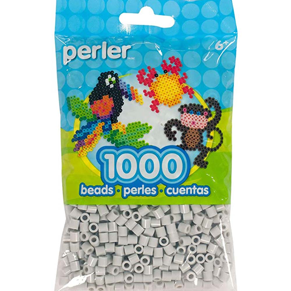 1000 Perler Standard Charcoal - Kandi Pad