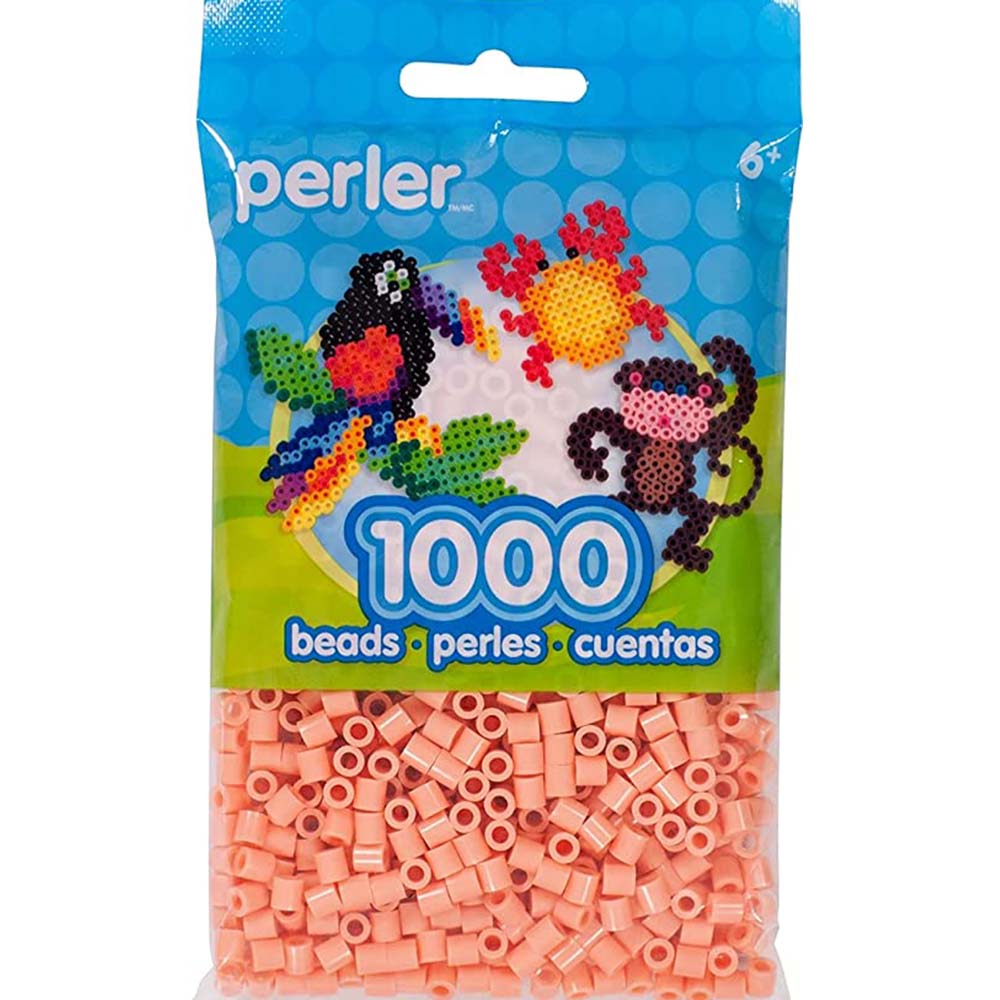 1000 Perler Standard Orange Cream