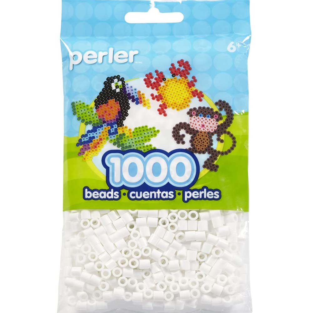 1000 Perler Standard White