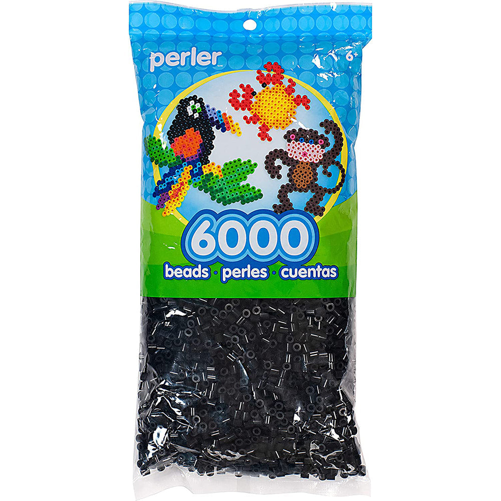 6000 Perler Standard Black