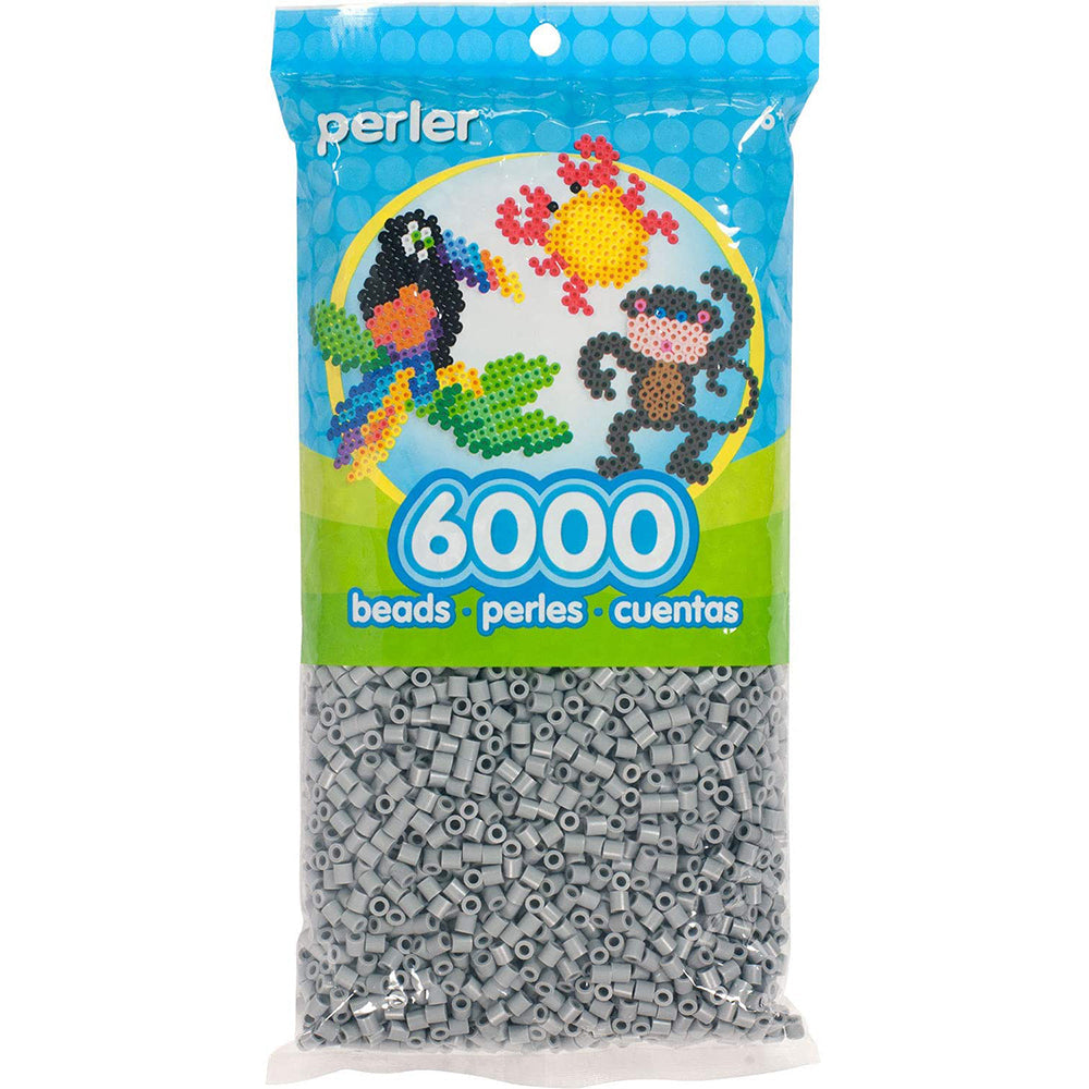 6000 Perler Standard Gray