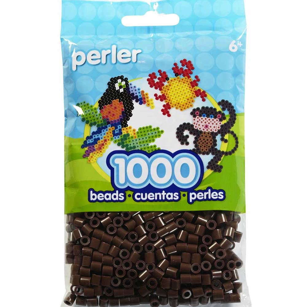 Perler Beads 1,000/Pkg Cocoa