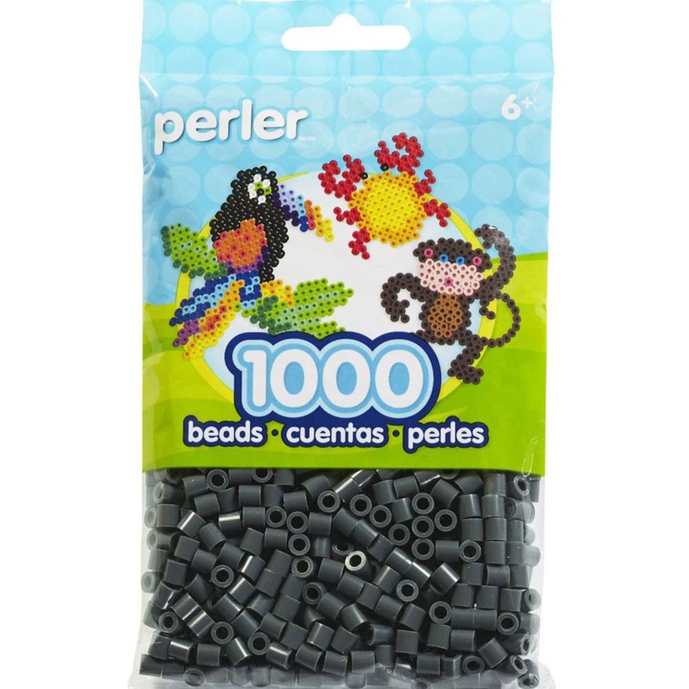 6000 Perler Beads - Black - Fuse Bead Store