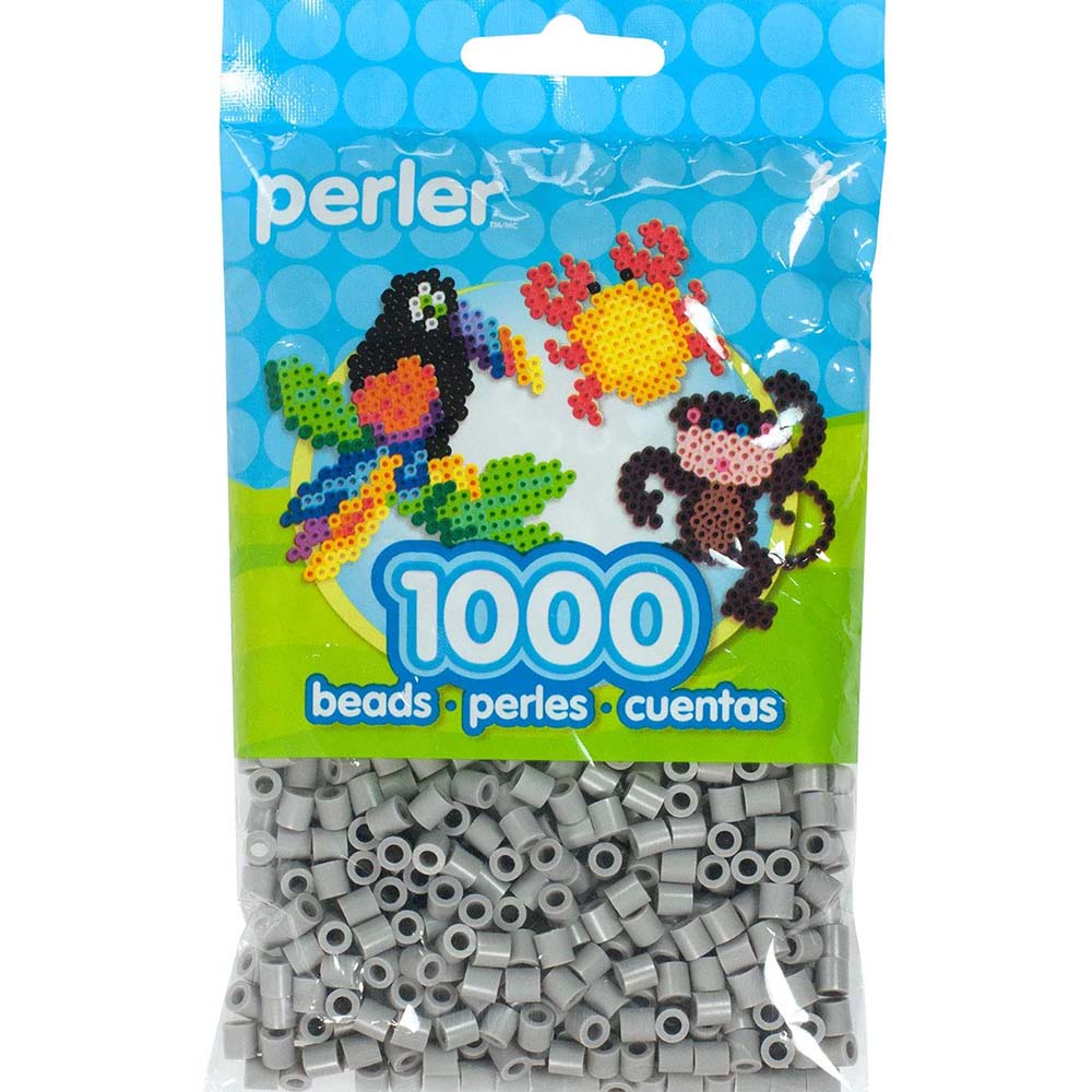 1000 Perler Standard Grey - Kandi Pad | Kandi Patterns, Fuse Bead ...