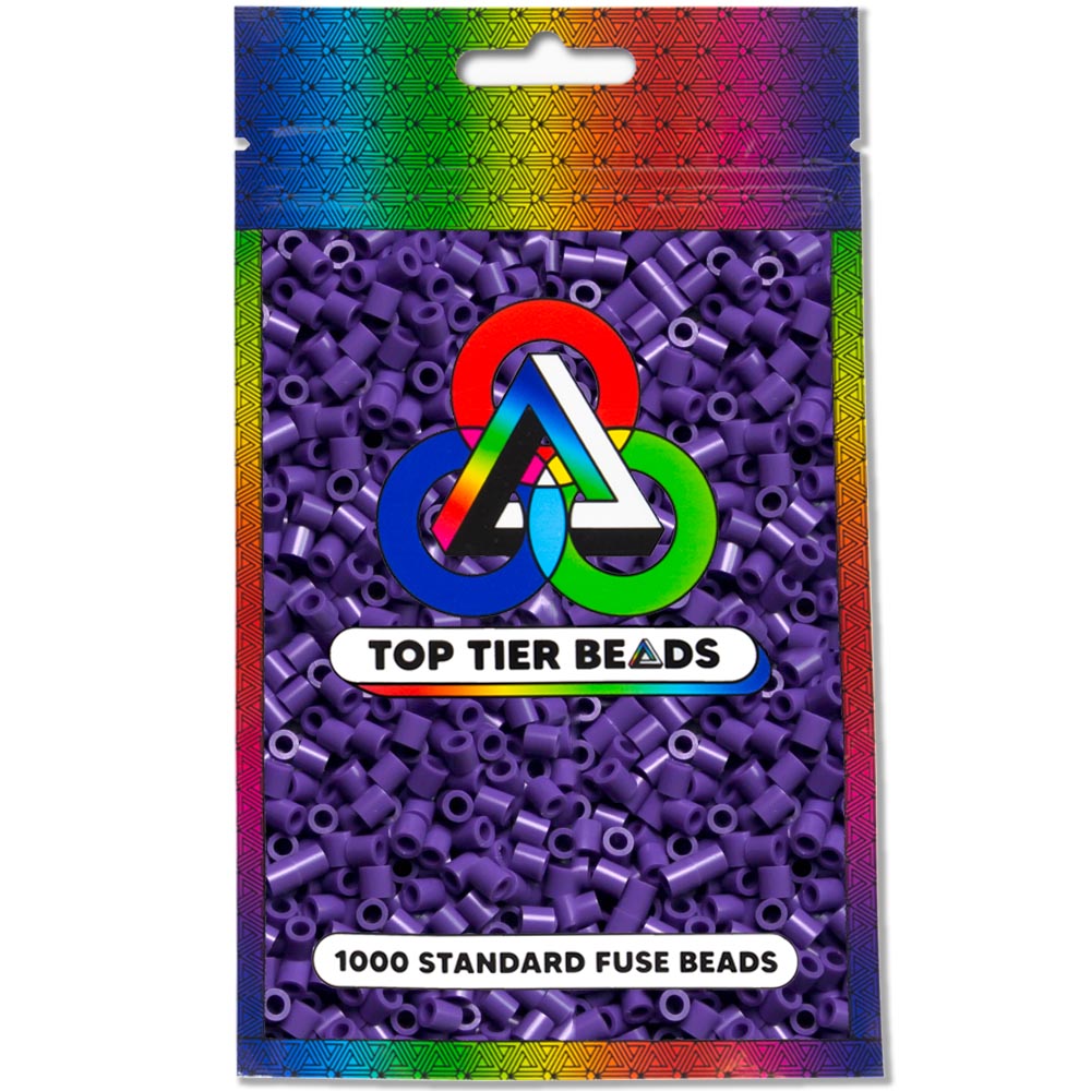 Purple Fuse Beads for Perlers More Than 4 Purple Color Options perler Brand  Compatible Melty Beads 5mm 1000, 3000 or 6000 Beads 