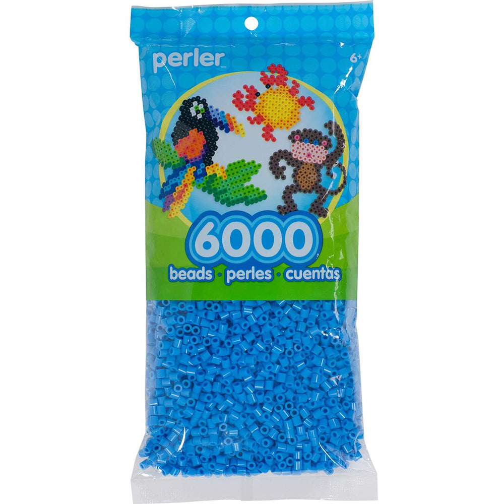 6000 Perler Beads - Grey - Fuse Bead Store