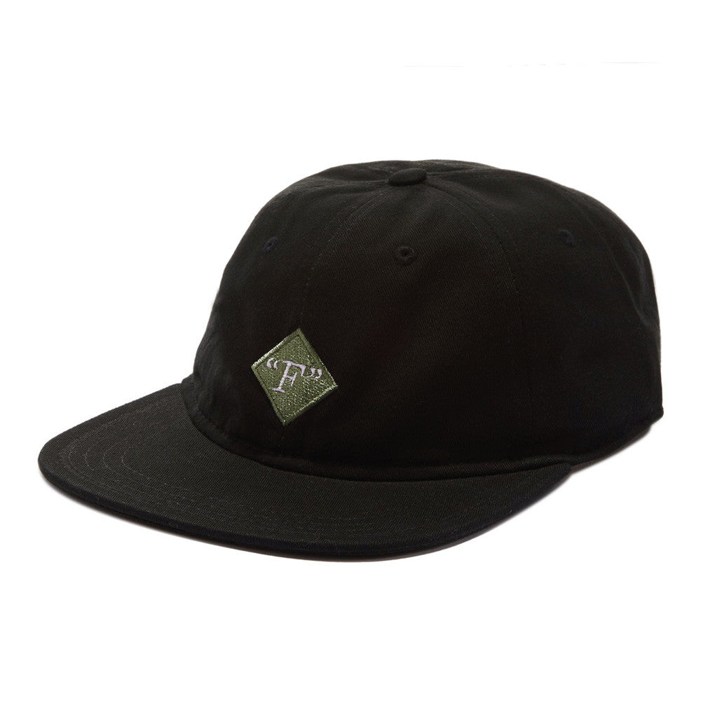 Format Fields Unstructured Strapback Hat - Black – PERMANENT