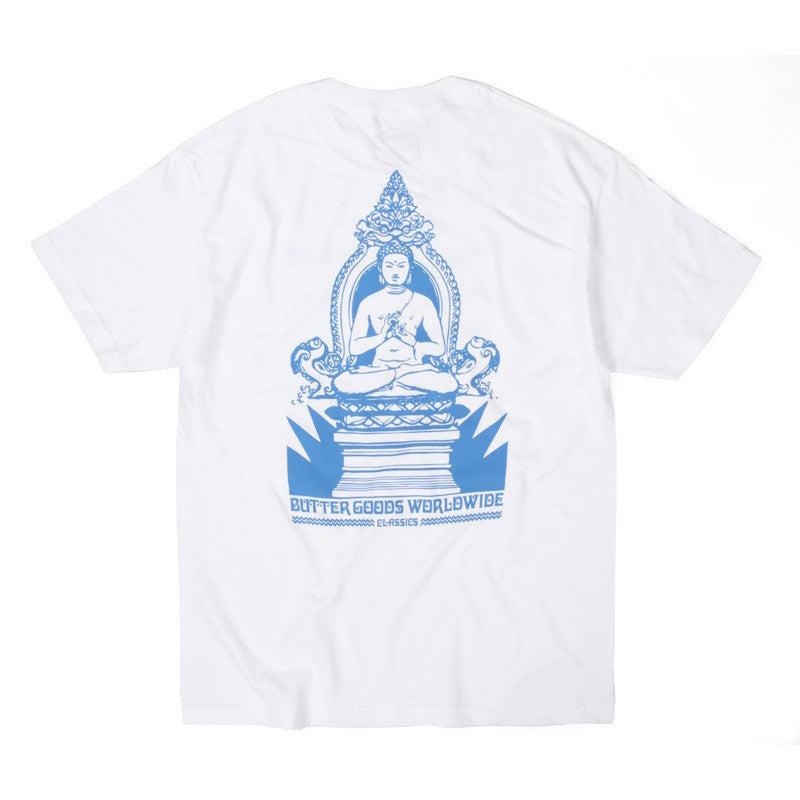 Butter Goods Meditation T-Shirt - White – PERMANENT