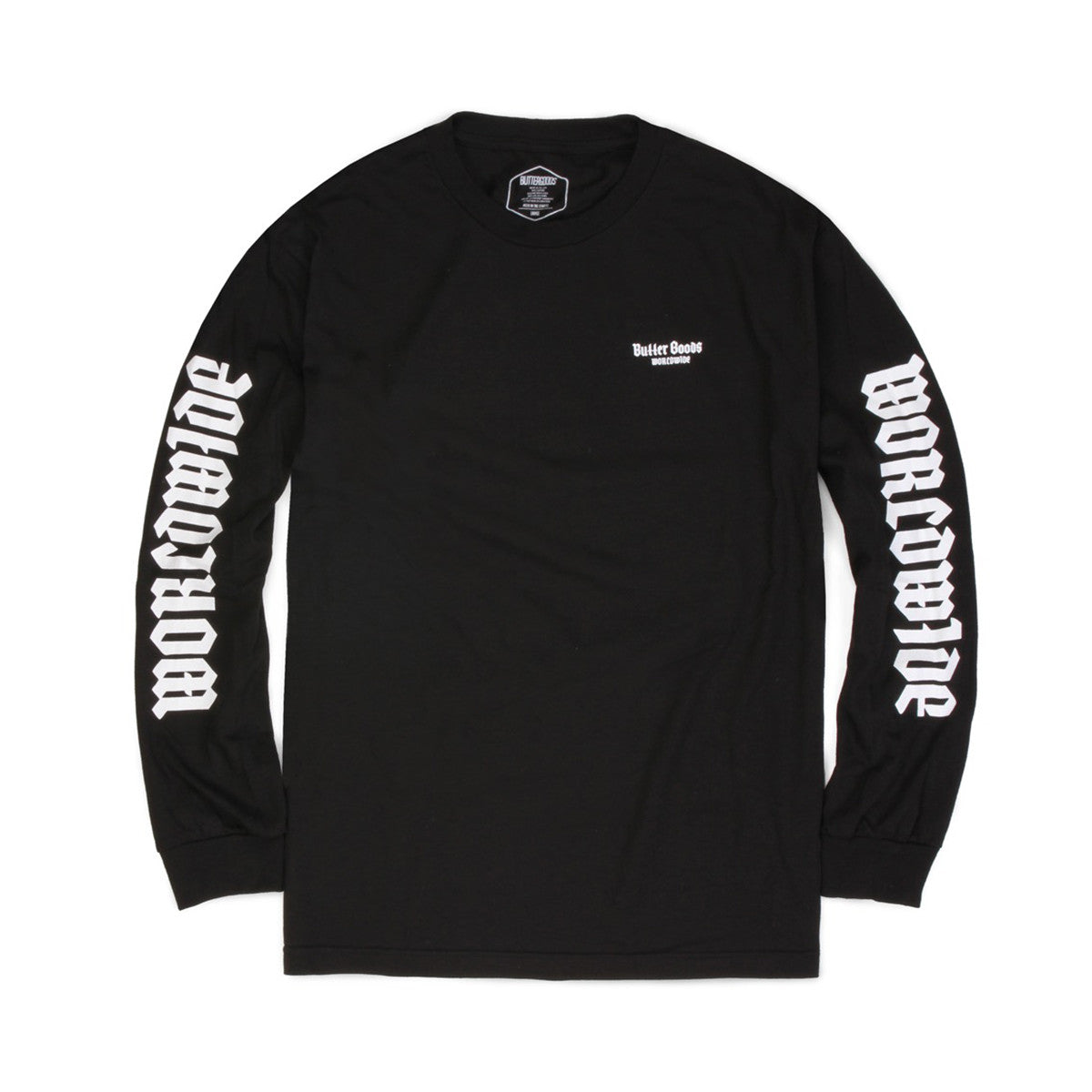 Butter Goods Serpent Long Sleeve Tee - Black – PERMANENT