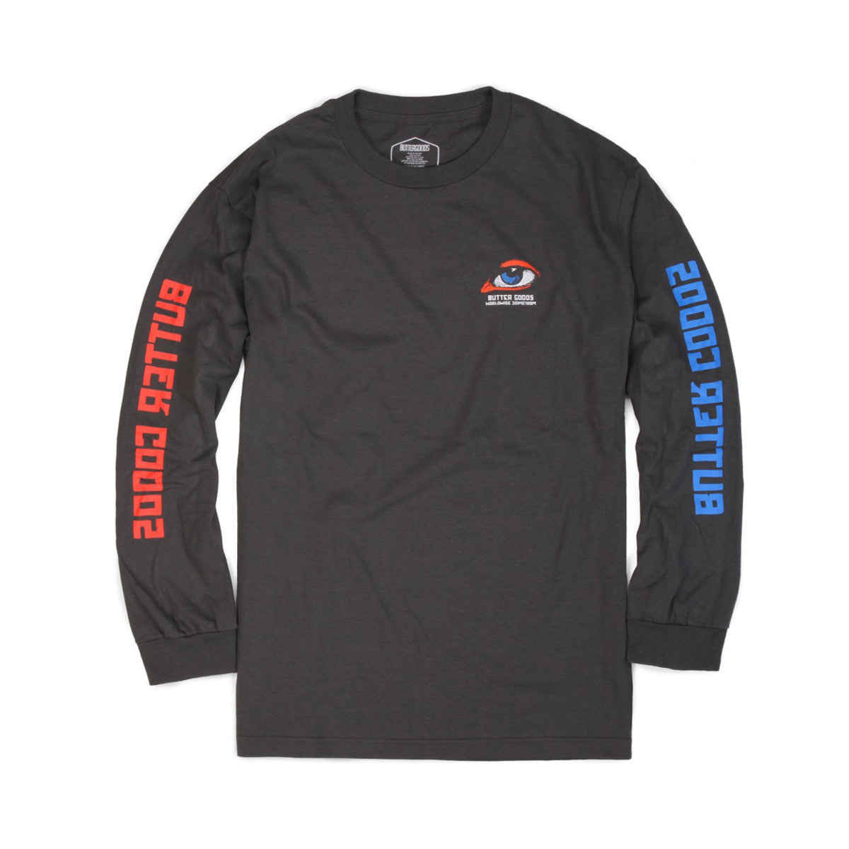 Butter Goods Vision Long Sleeve Tee - Cement – PERMANENT