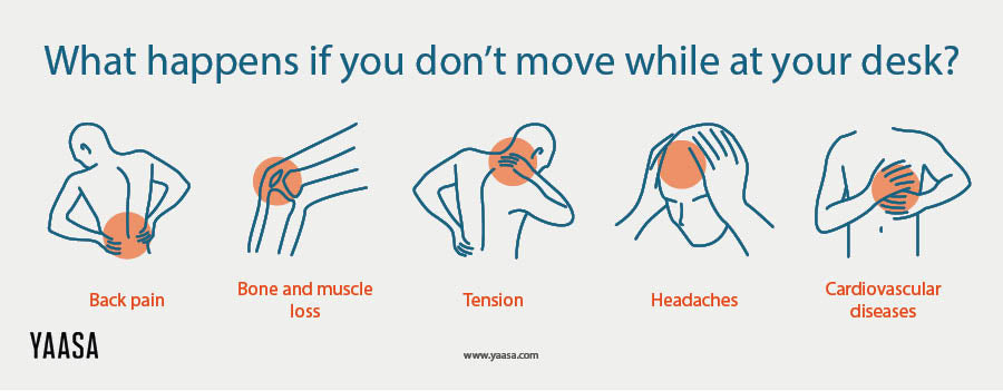 6 Exercises You Can Do at Your Desk