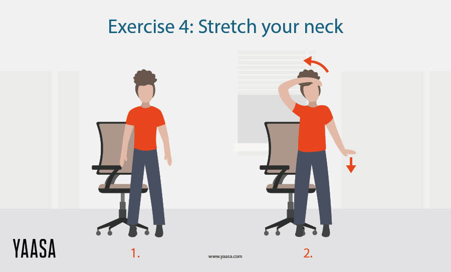 6 Exercises You Can Do at Your Desk