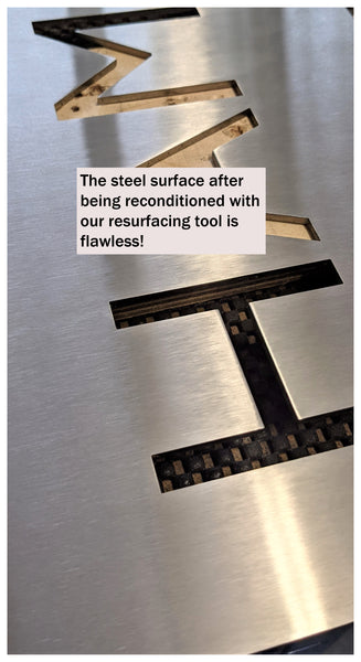 flawless stainless steel, stainless steel surface