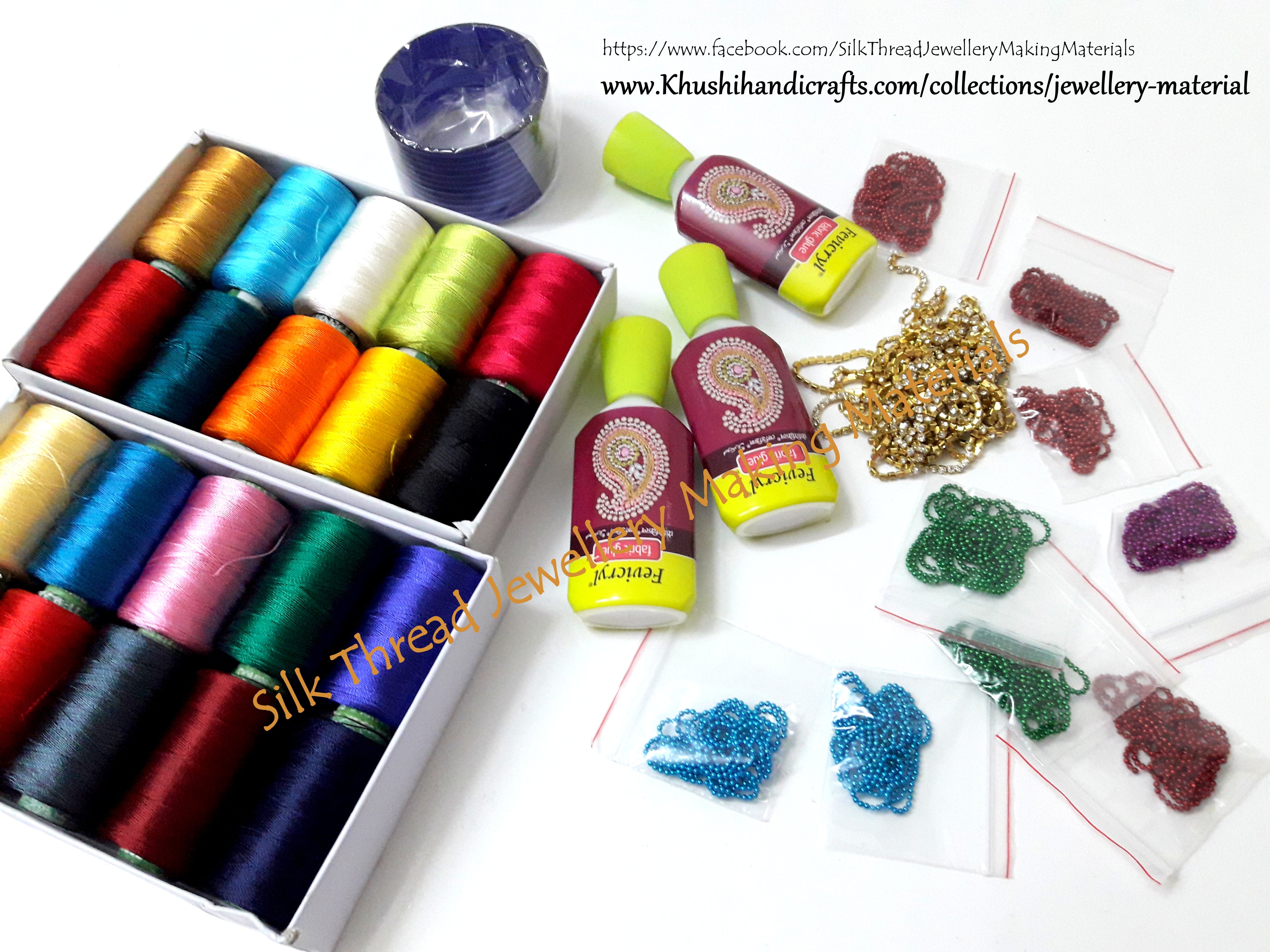 BestUBuy Plastic Ring For Silk Thread Jewelry Making - Plastic Ring For  Silk Thread Jewelry Making . shop for BestUBuy products in India.