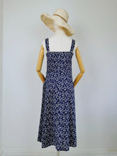 Load image into Gallery viewer, Vintage 80s ditsy cotton sundress
