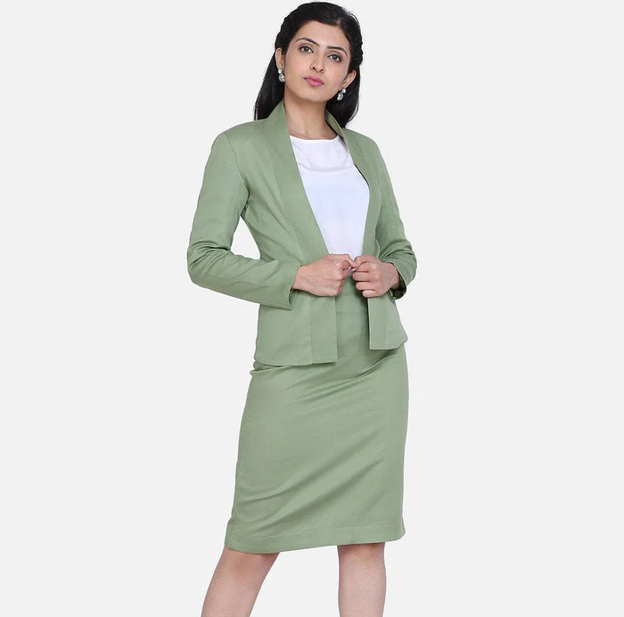 Skirt Suits For Women | Buy Office Clothing online - PowerSutra