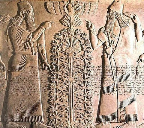 Anunnakis, Trees of life, Neo Assyrian